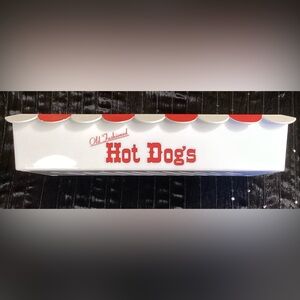 Old Fashioned Nostalgic Hot Dogs Holder For Parties, Beach or Picnics